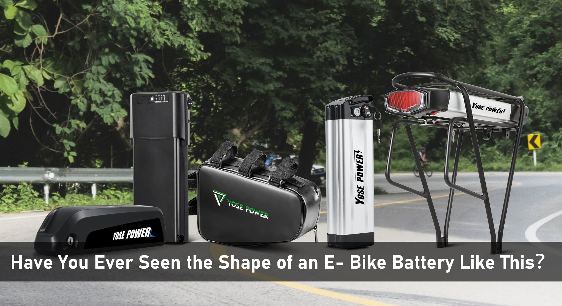 Have You Ever Seen the Shape of an E- Bike Battery Like This?