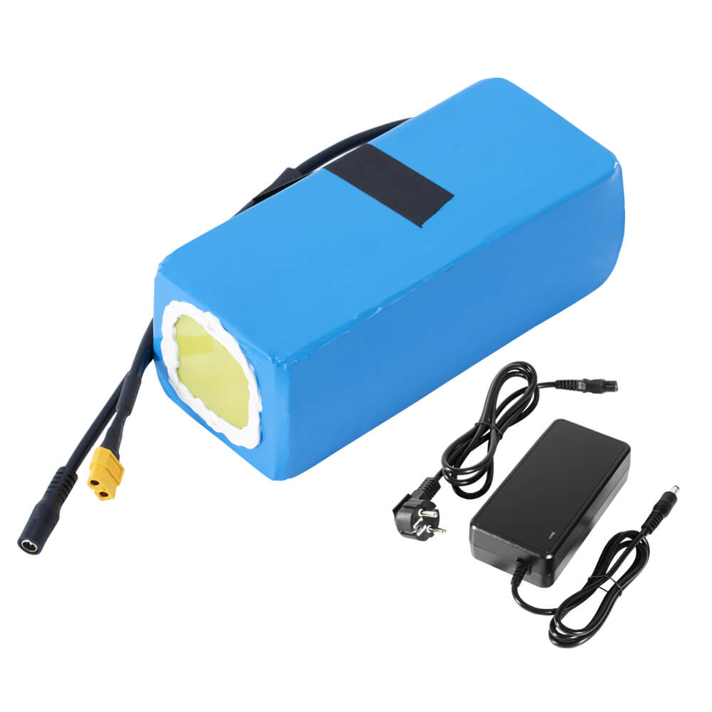 36V 10.4Ah(385Wh) Li-ion Battery Pack with Charger E-Bike Accu Pack