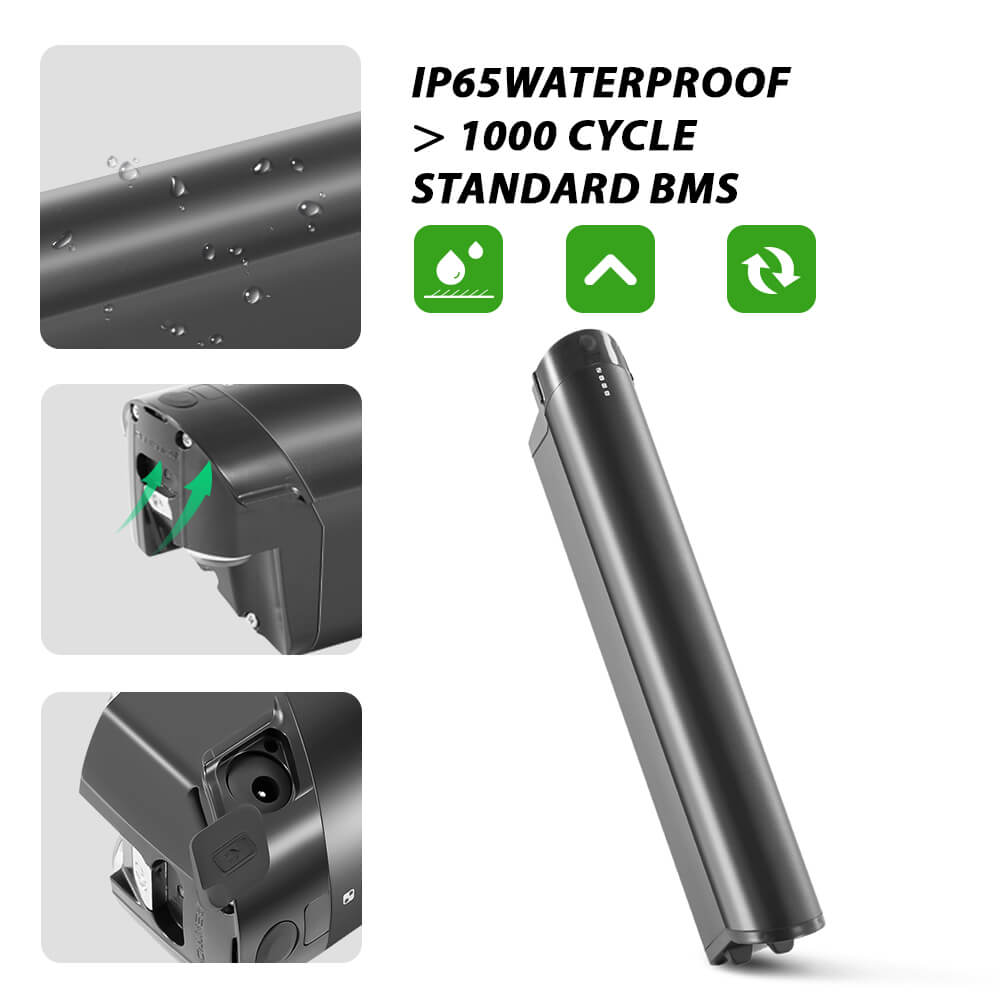 Batteria agli ioni di litio da 36V 13Ah(481Wh) REENTION EEL-PRO 52 Batteria per bici elettrica Zündapp Z808