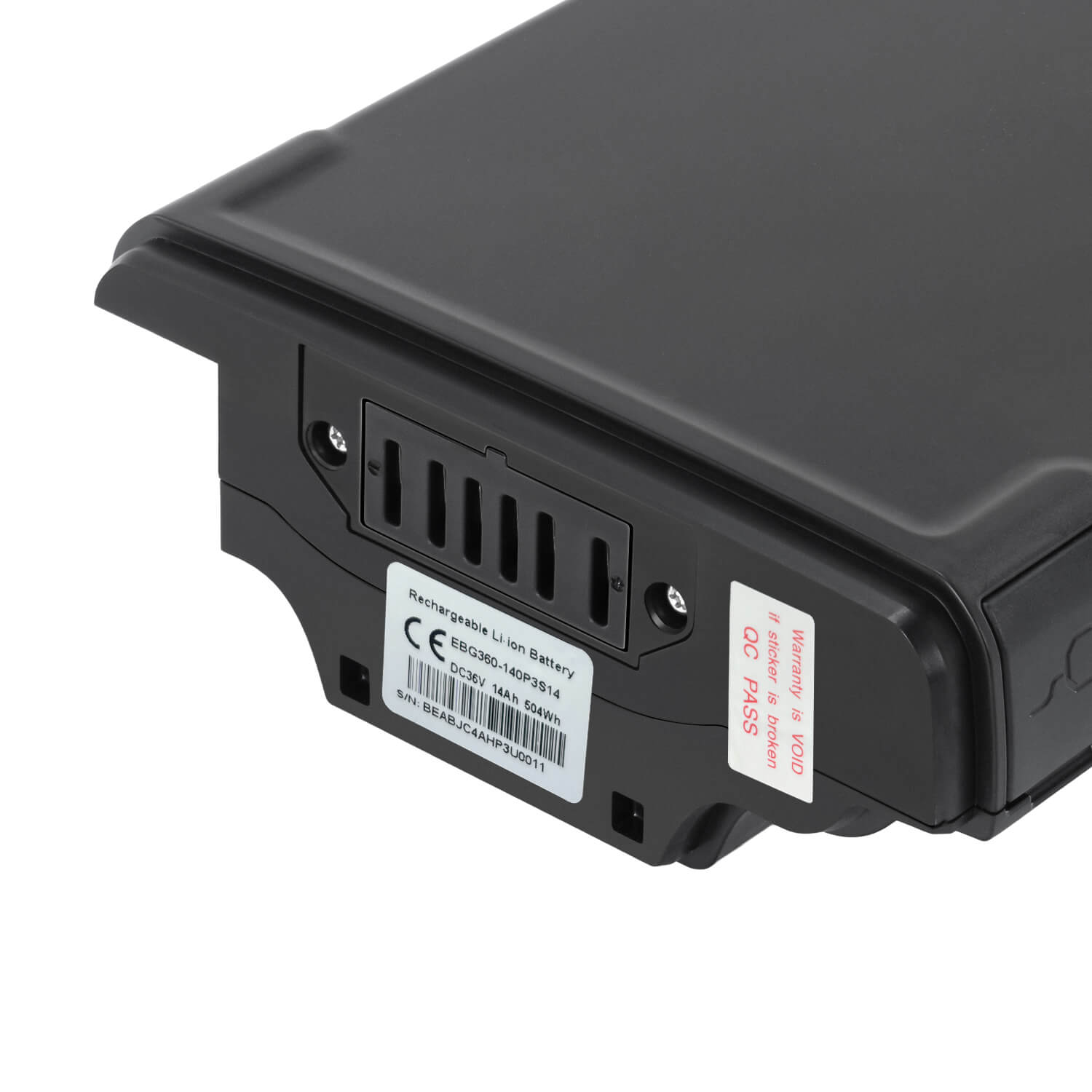 Batteria per portapacchi posteriore 36V 14Ah (504Wh) Sparta E-500 (SP-01) per E-Bike Sparta, Batavus senza caricabatteria