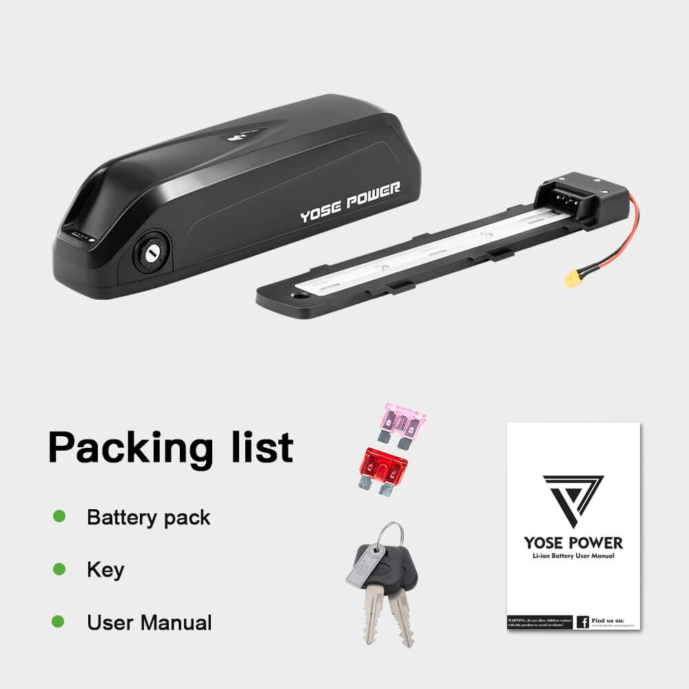 Batteries de vélo électrique Li-ion 48V 14Ah(673Wh) sans chargeur Remplacez l'accu pour les modèles RAD POWER