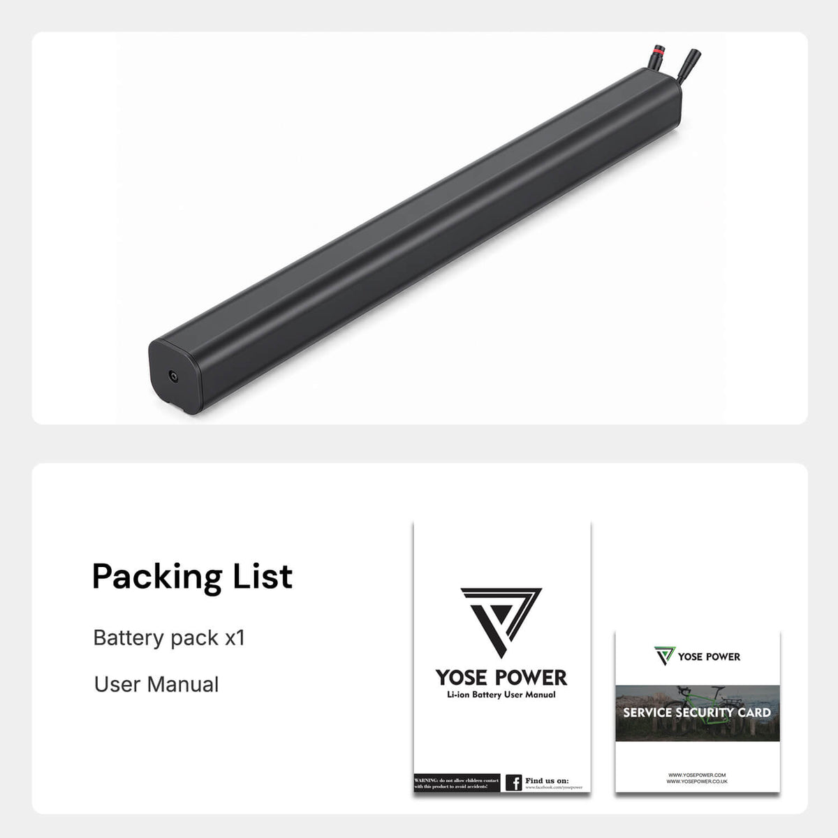 Batterie Li-ion pour vélo électrique 48V 7A (331Wh) NZ035 (intégration dans le cadre) Cellules Panasonic protocole CAN-Bus sans chargeur Compatible avec Ampler