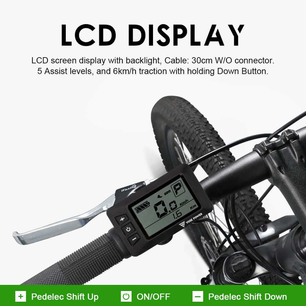 E-Bike Conversion Kit 36V 250W 28"(700C) Front Motor Kit with HL1 36V 18Ah Battery Hub Motor DIY