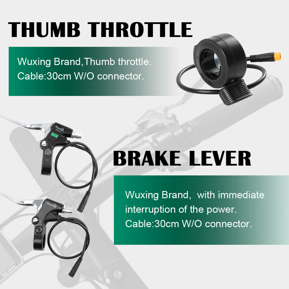 throttle and brake lever info