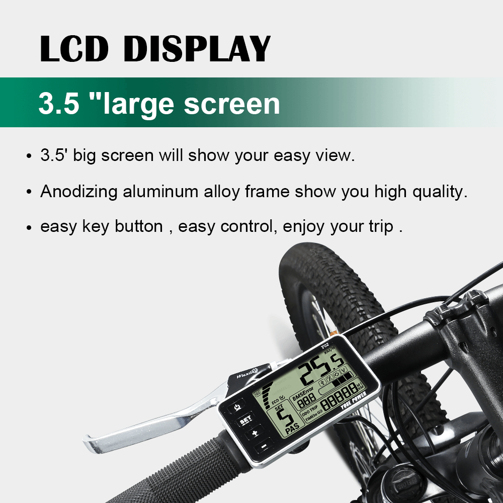 Kit de conversion pour vélo électrique 36V 350W 27,5" Kit moteur arrière pour roue libre avec batterie 36V 13Ah et chargeur