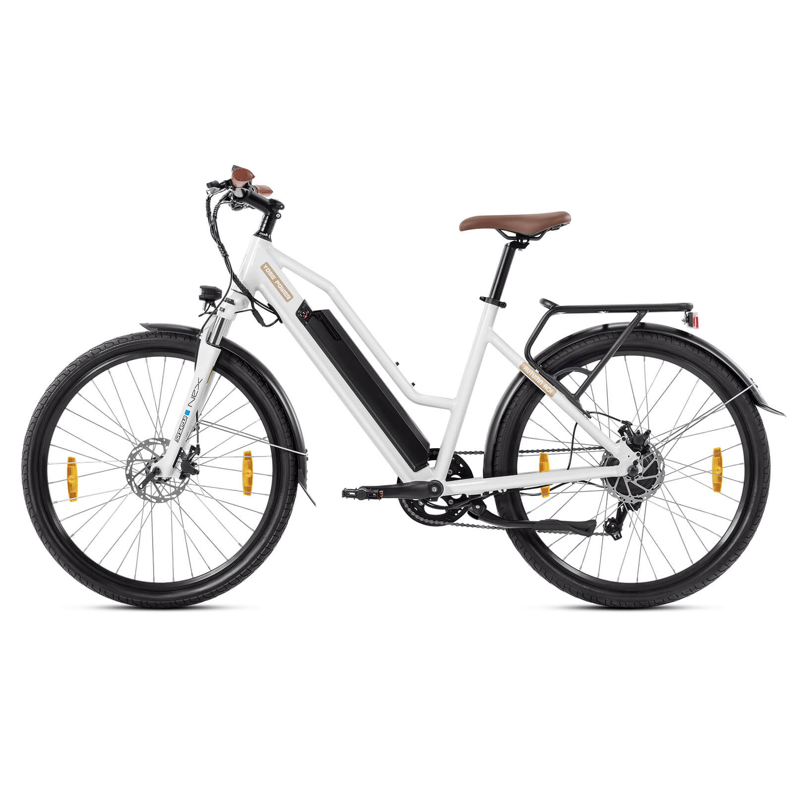 Vélo électrique Yose Power City avec capteur de vitesse Automne A01