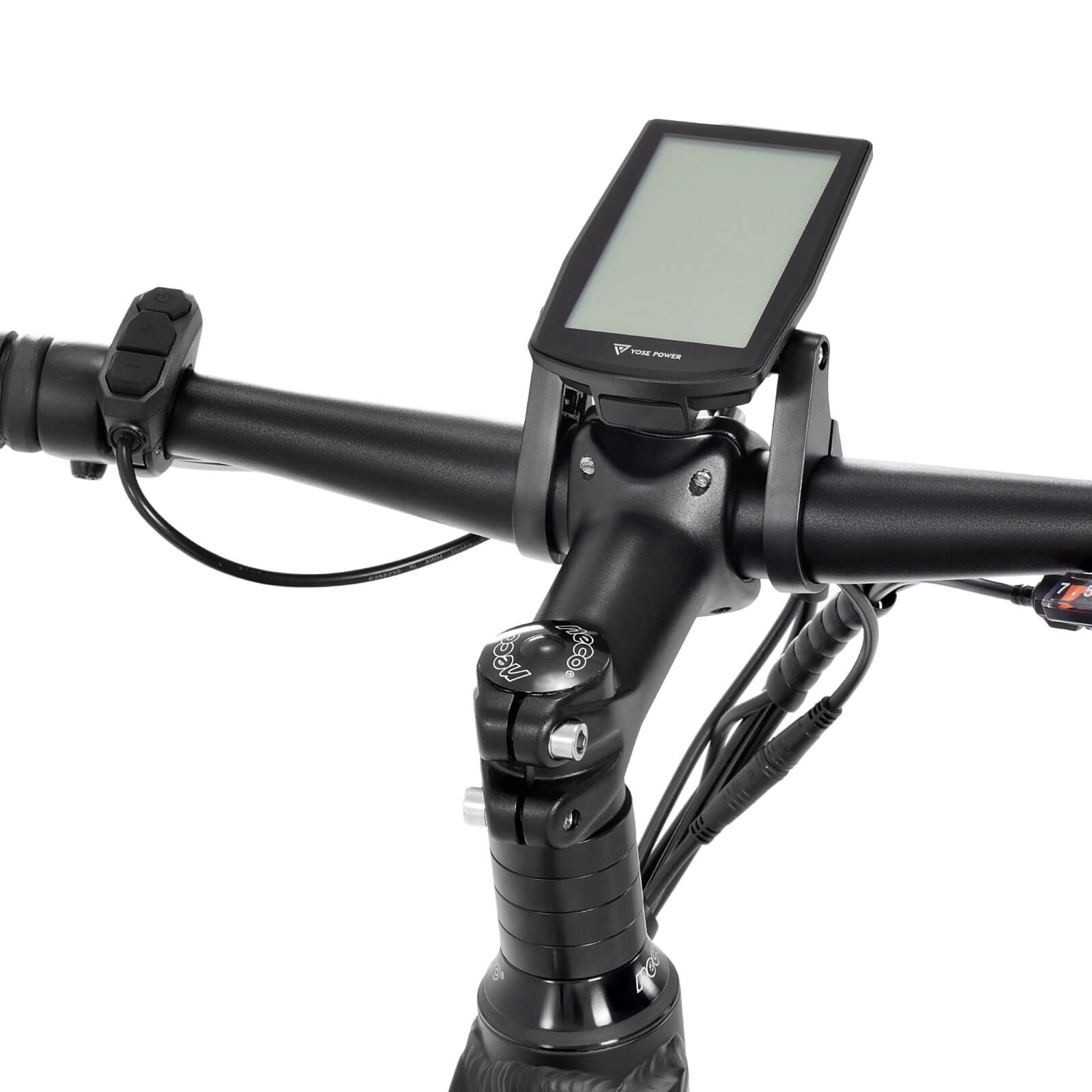 Yose Power Mountain E-Bike with Speed Pedal Sensor Summer B01 BLK