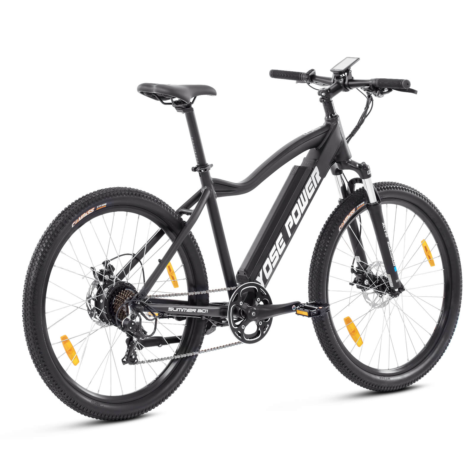 Yose Power Mountain E-Bike with Speed Pedal Sensor Summer B01 BLK