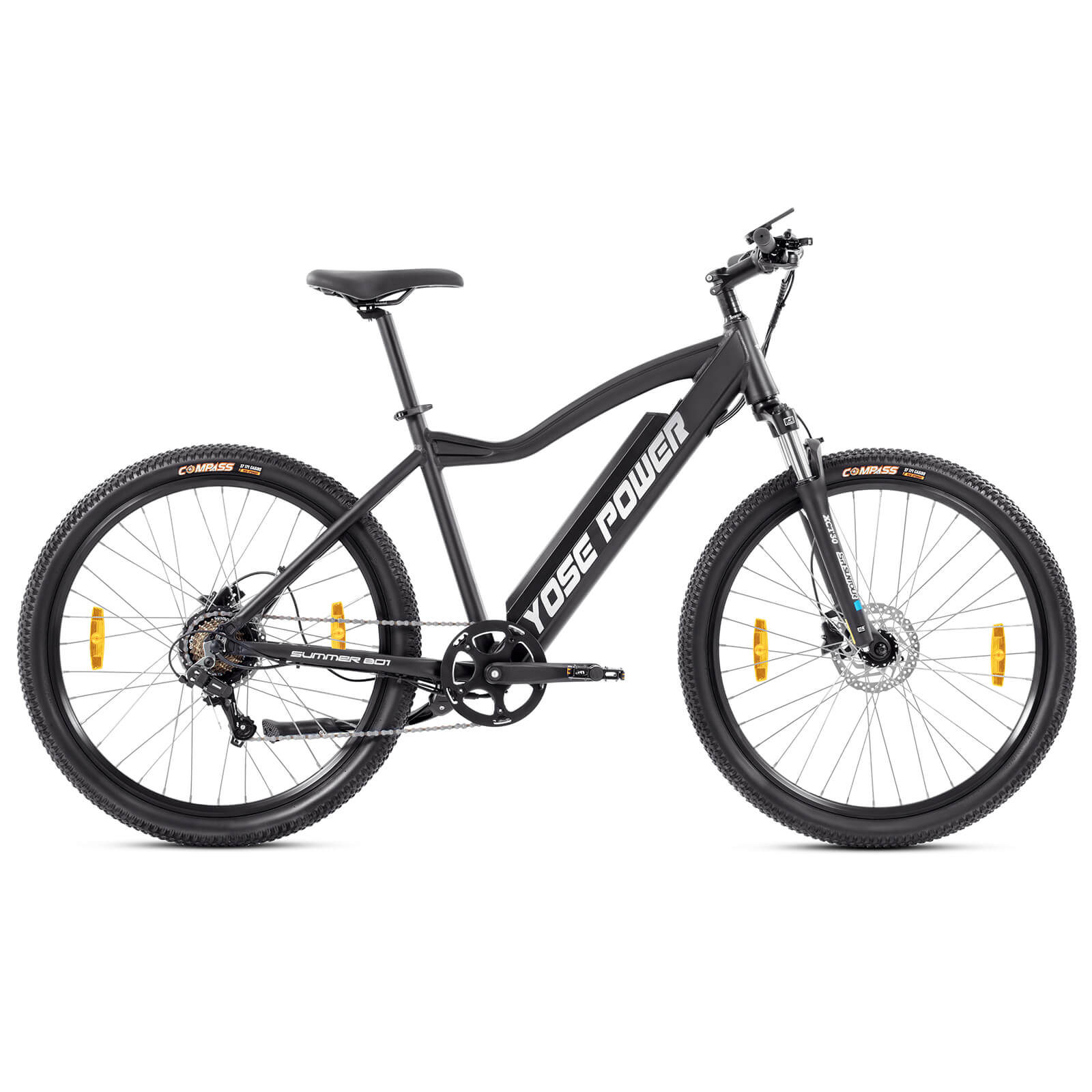 Yose Power Mountain E-Bike with Torque Sensor Summer B01-T BLK