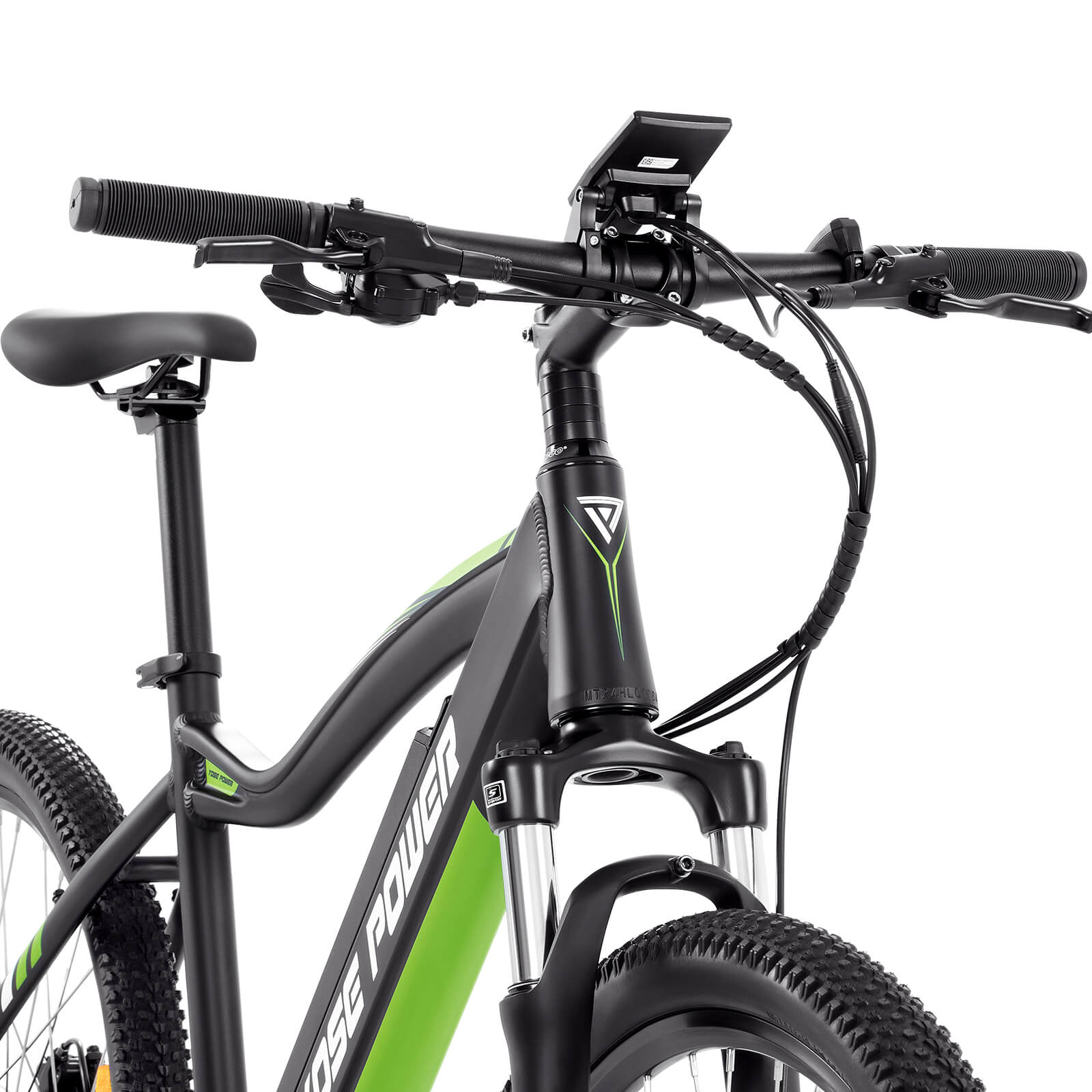 Vélo électrique Yose Power Mountain avec capteur de couple Summer B01-T GRN