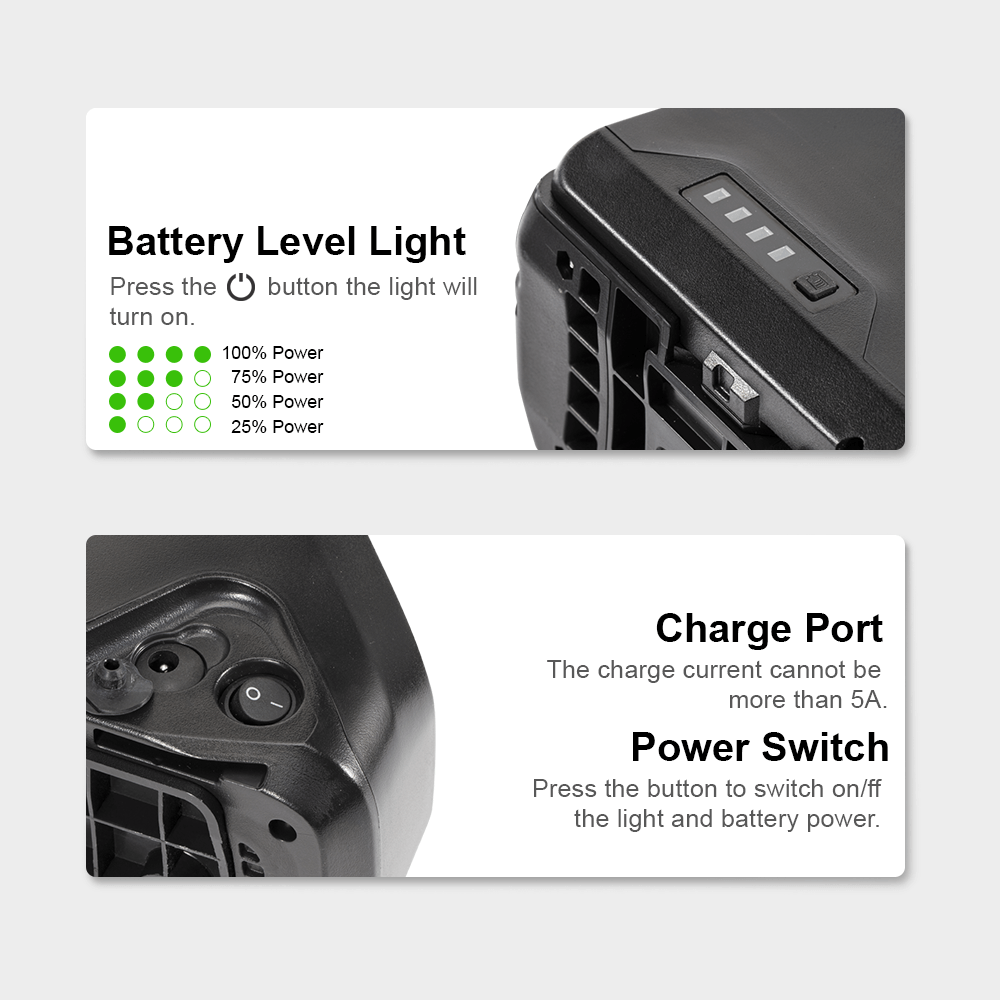 Batteria agli ioni di litio da 48V 17.4Ah(837Wh) con spina Anderson E-Bike Down Tube Accu per kit motore 48 V 250 W-1200 W