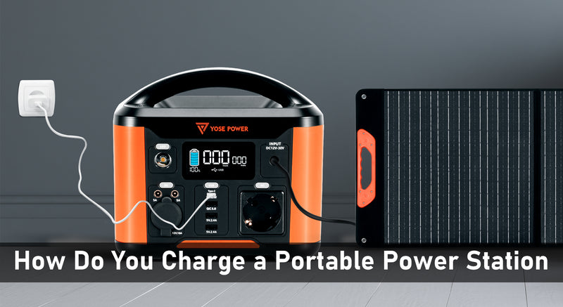 How Do You Charge a Portable Power Station?