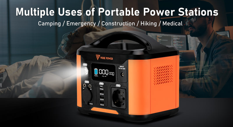 Multiple Uses of Portable Power Stations