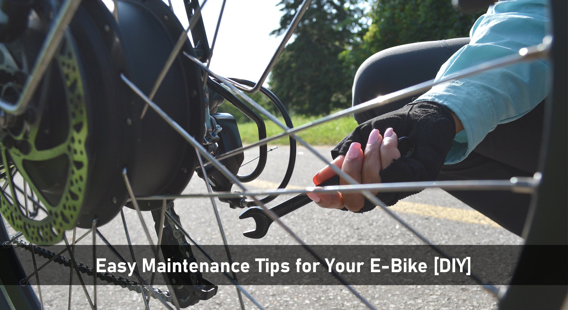 Easy Maintenance Tips for Your E-Bike [DIY]