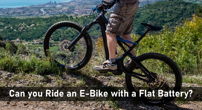 Can you Ride an E-Bike with a Flat Battery?