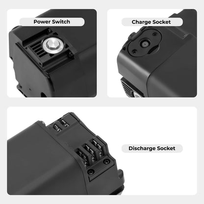 Batterie lithium-ion 36V 13Ah(468Wh) pour vélo électrique Prophete, compatible avec bus CAN, sans chargeur