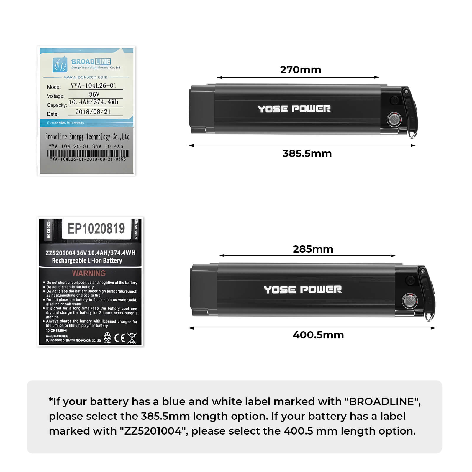 Batería de iones de litio Silverfish de 36V13Ah(468Wh) para TELEFUNKEN Multitalent, Zündapp Z510, Z517, Green 2.7, Green 3.7