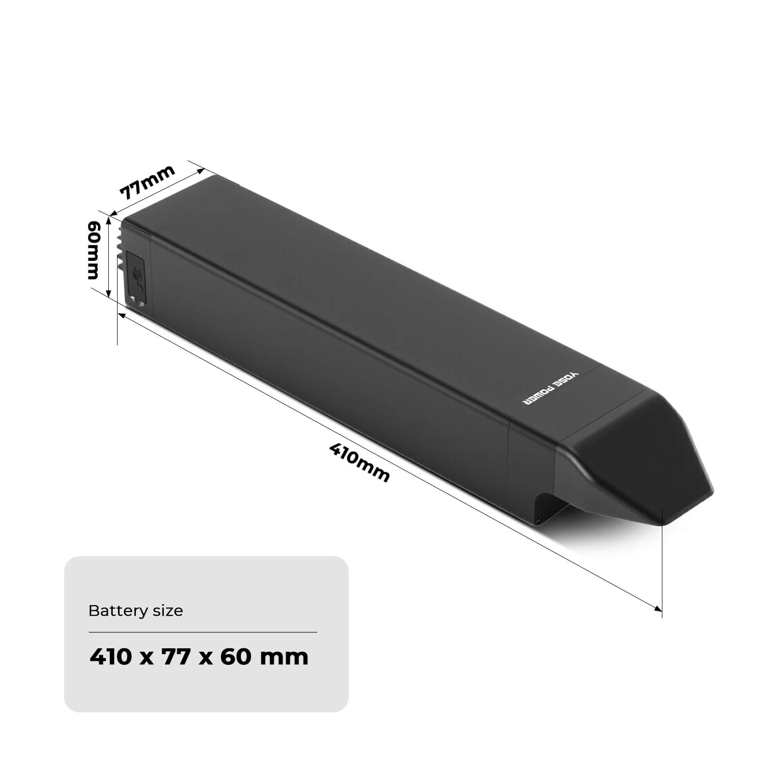 36V 14Ah Phylion Li-ion Battery Joycube DT-12 Accu for TELEFUNKEN Aufsteiger M930, Prophete Graveler 22.ESM.10, Prophete Entdecker 22.EST.05, and E-Bikes Pedelecs of TOTEM, Tretwerk, Adore