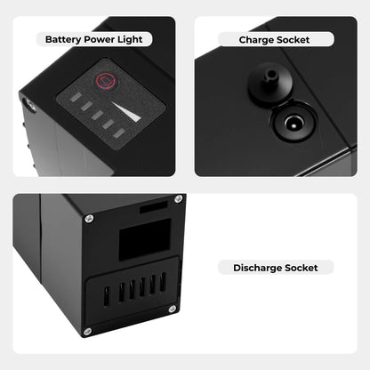 Second-Hand! 36V 14Ah(504Wh) E-Bike Li-ion Battery Electric Accu for CITA 5.0i, VIATOR 5.0i, MONTIS 5.0i, MONTIS 6.0i, EM 1966i