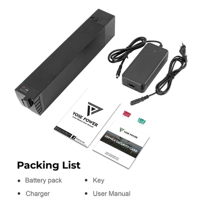 Second-Hand! 36V 14Ah(504Wh) E-Bike Li-ion Battery Electric Accu for CITA 5.0i, VIATOR 5.0i, MONTIS 5.0i, MONTIS 6.0i, EM 1966i