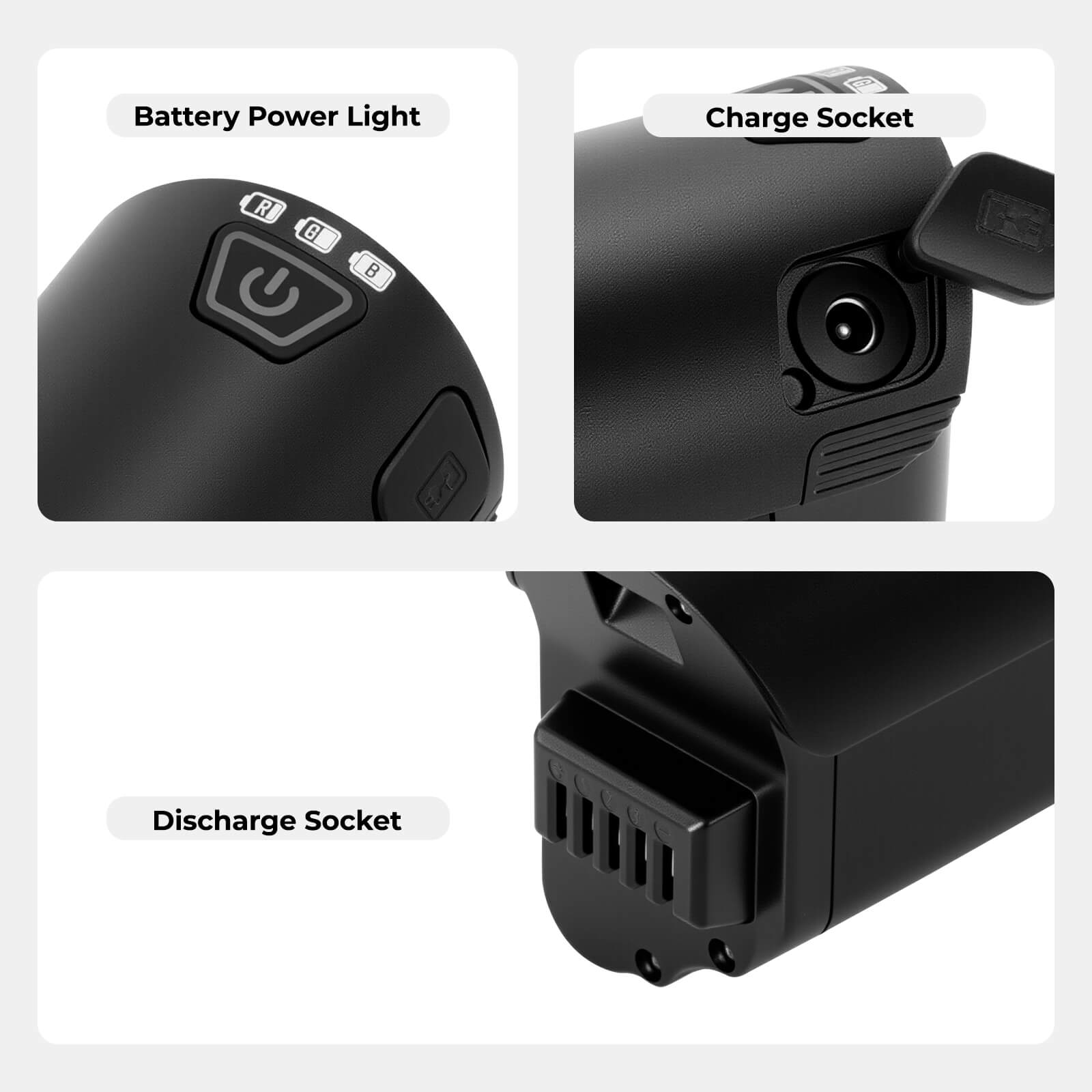 36V 16Ah(576Wh) Li-ion E-Bike Accu Intube Battery for HillMiles Bike Battery, Jasion EB5 Roamer/Touroll J1 ST Trekk/Samebike RS-A01 Pro-T Urban