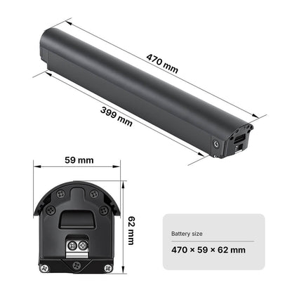 36V 10Ah(360Wh) Li-ion E-Bike Battery without Charger fit for Tenways CGO600 Pro(New Edition)