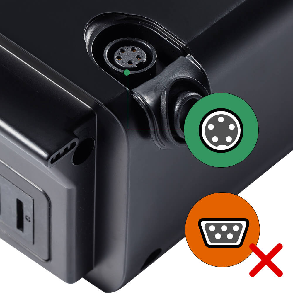 Second-Hand! 36V 11.6Ah(430Wh)/14Ah(518Wh) Original Li-ion Cell Lithium-ion Battery Electric Bicycle for Phylion SF-06L JOYCUBE/JCEB360-11.6