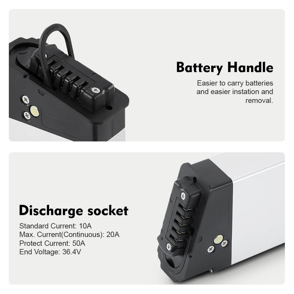 48V 11.6Ah Folding E-Bike Battery  InFrame Li-ion Accu DCH006 without Charger for FIIDO M1 Pro / BEZIOR XF200 / Samebike Battery