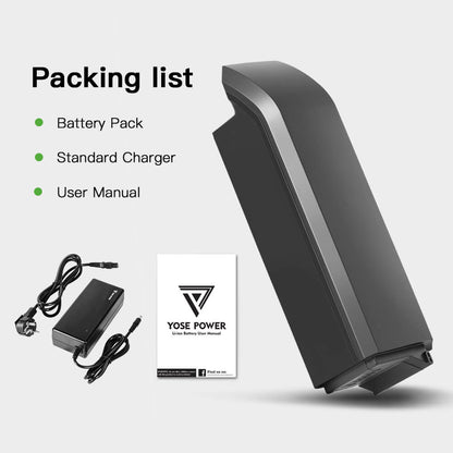 Second-Hand! 48V 11.6Ah(558Wh) Phylion Accu SF-06S Joycube Battery JCEB480-11.6 for E-Bikes Pedelecs Fischer