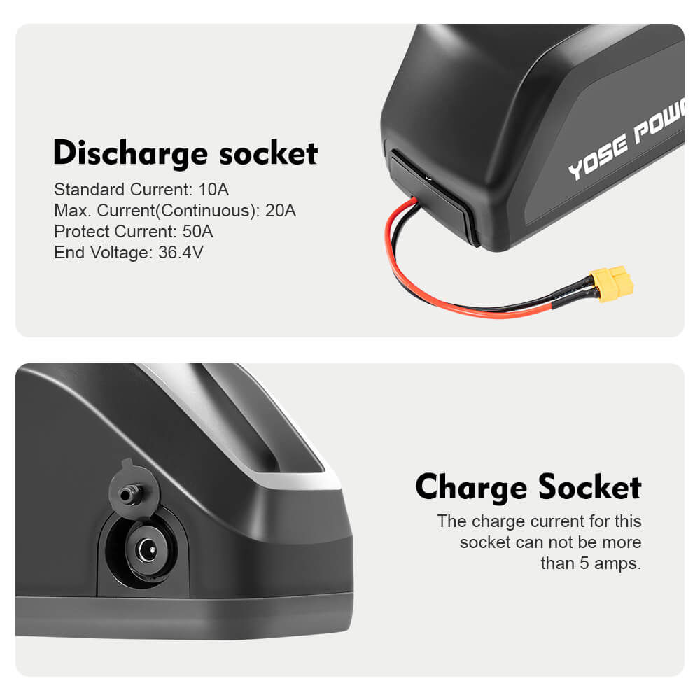 48V 14Ah Li-ion E-Bike Batteries without Charger Replace Accu for RAD POWER Models