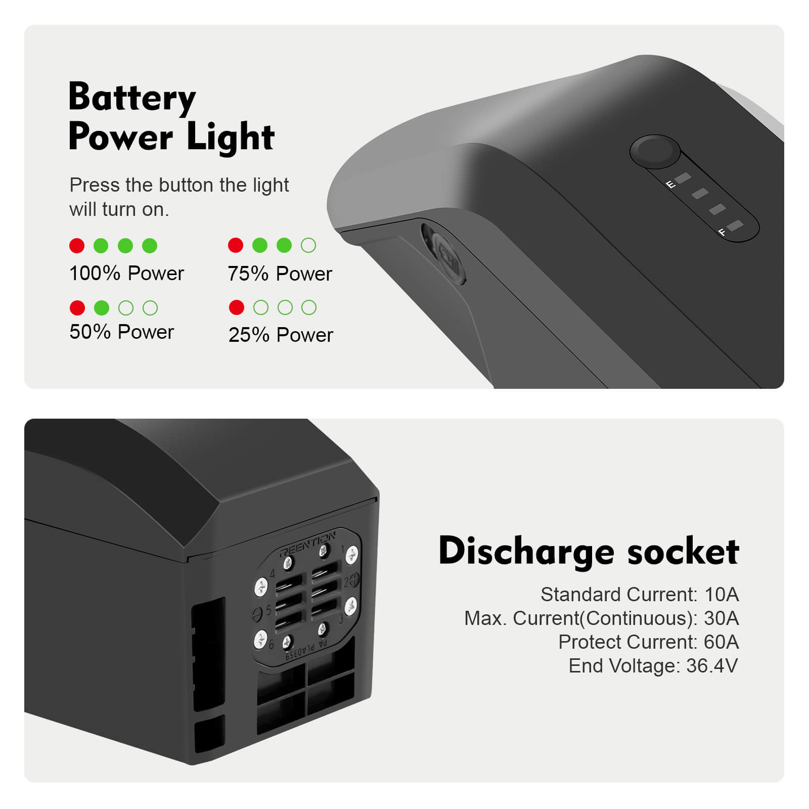 Batterie lithium-ion 48 V 17,5 Ah pour tube inférieur Himiway Cruiser et Cruiser Step-Thru