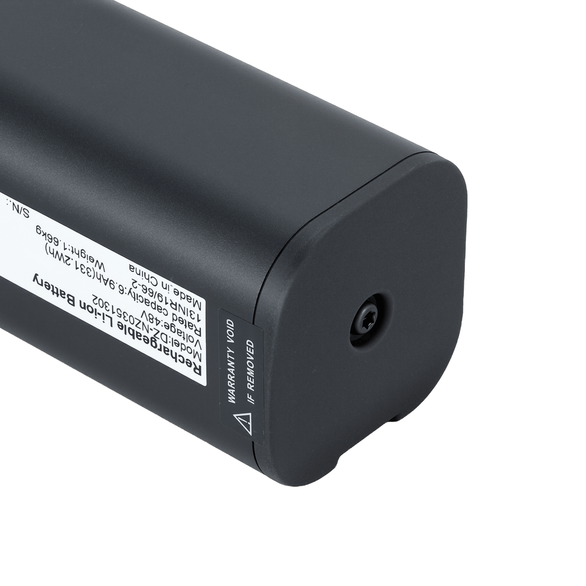 48V 7Ah(331Wh) Elektrofahrrad Litihiun Akku NZ035 (Intube-Akku) mit Panasonic Zellen und CAN-Bus ohne Ladegerät passend für Ampler