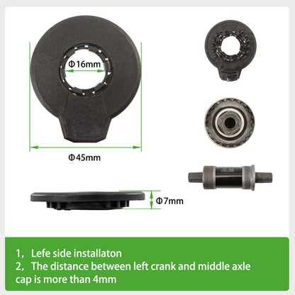 E-Bike Conversion Kit 36V 250W 26" Rear Motor Kit for Freewheel with 36V 13Ah Battery and Charger