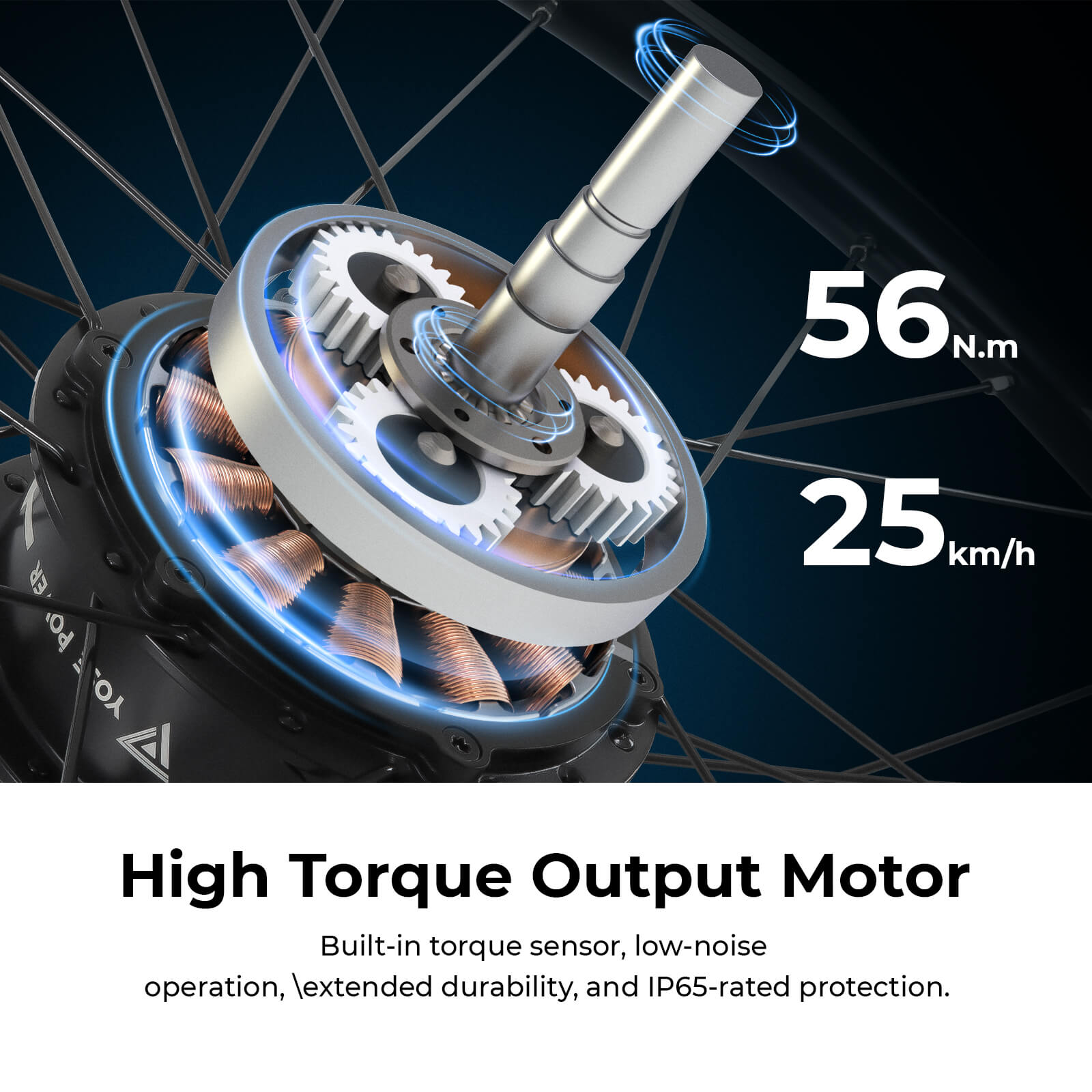 E-Bike Conversion Kit 36V 250W 28" Rear Cassette Motor Kit with 36V 7Ah Bottle Battery Samung Cell and Integrated Torque PAS Sensor Model A3