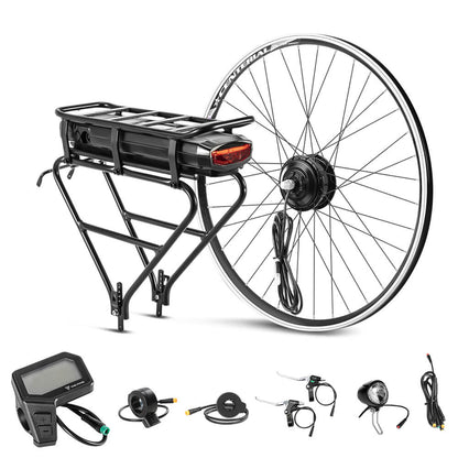 Accessories included in the E-Bike Conversion kit