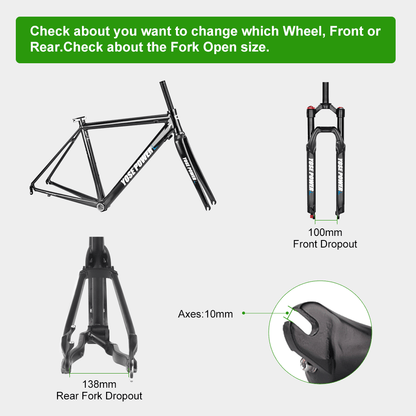 Second-Hand! E-Bike Conversion Kit 36V 350W 28" Rear Motor Kit for Cassette with 36V 13Ah Battery and Charger