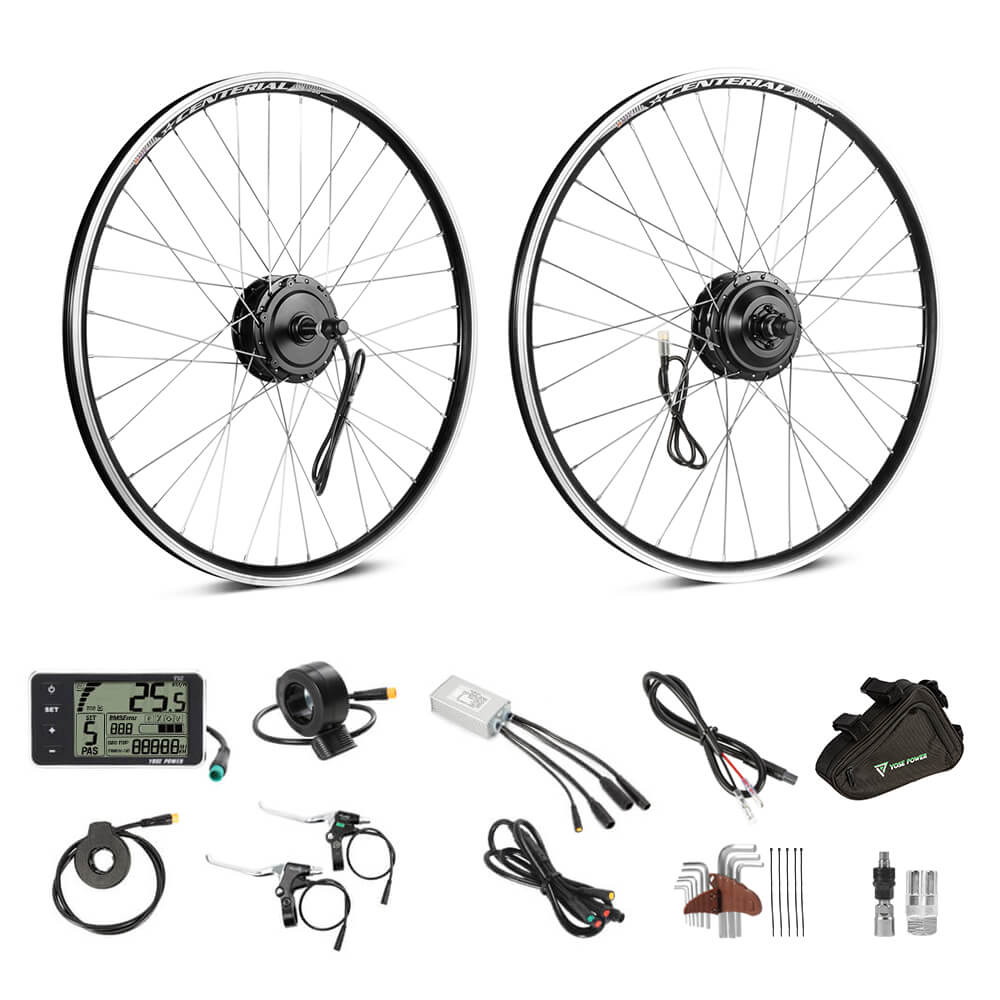 E-Bike Conversion Kit 36V 350W 28"(700C) Rear Freewheel Motor Bicycle Hub Motor Kit