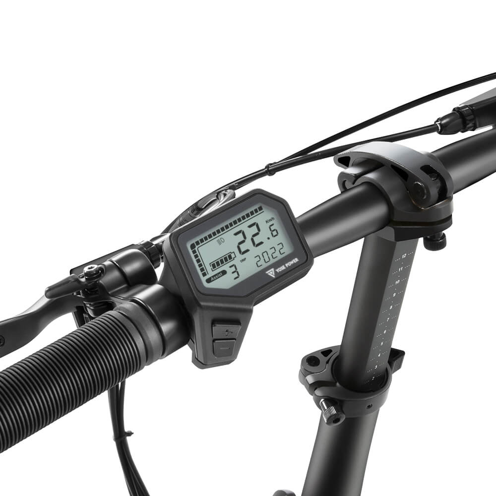 Folding-E-Bike, LCD display