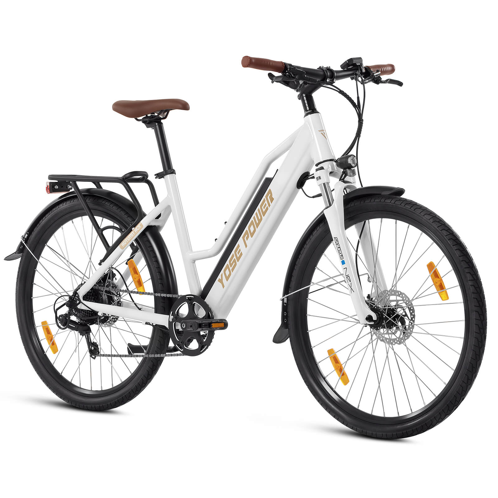 Yose Power City E-Bike with Torque Pedal Sensor Autumn A01-T