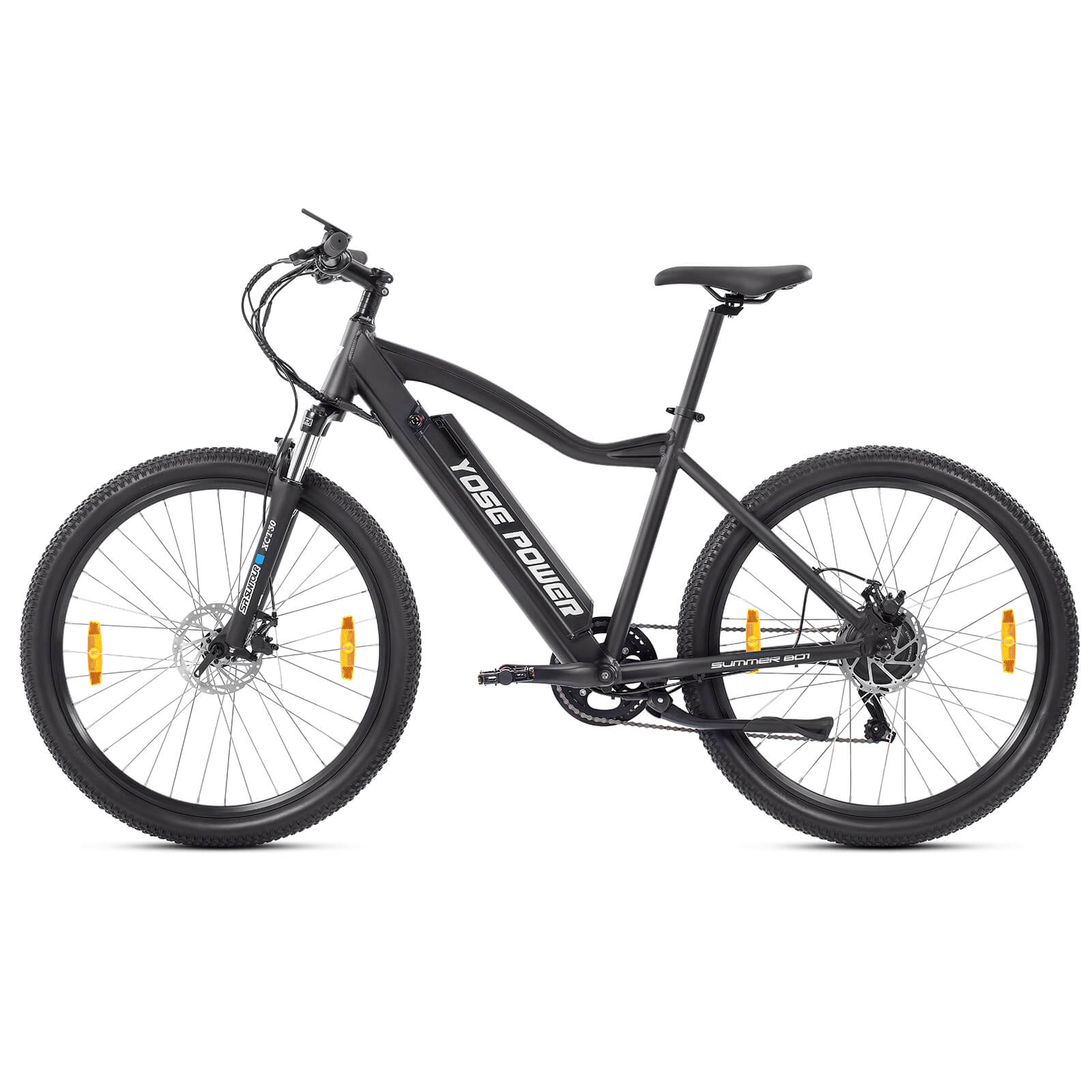 Yose Power Mountain E-Bike with Speed Pedal Sensor Summer B01 BLK