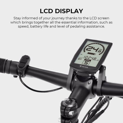 Yose Power Mountain E-Bike with Speed Pedal Sensor Summer B01 BLK