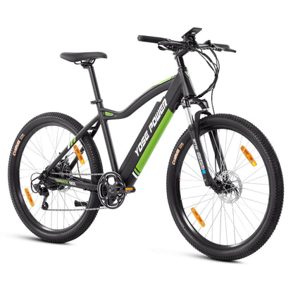 Yose Power Mountain E-Bike with Speed Pedal Sensor Summer B01 GRN