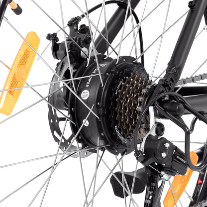 Yose Power Mountain E-Bike with Speed Pedal Sensor Summer B01 GRN