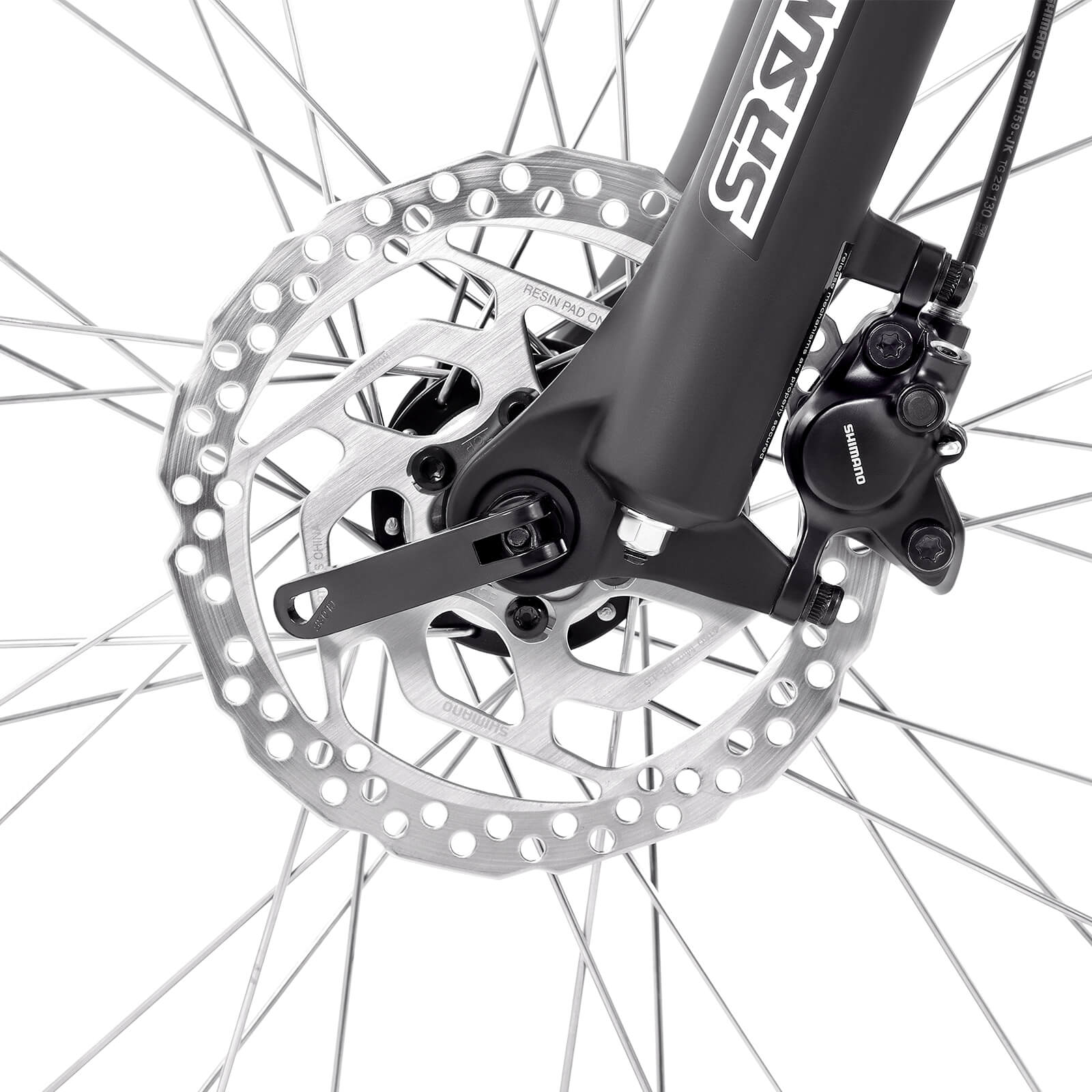 Yose Power Mountain E-Bike with Torque Sensor Summer B01-T BLK