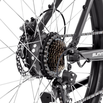 Yose Power Mountain E-Bike with Torque Sensor Summer B01-T BLK