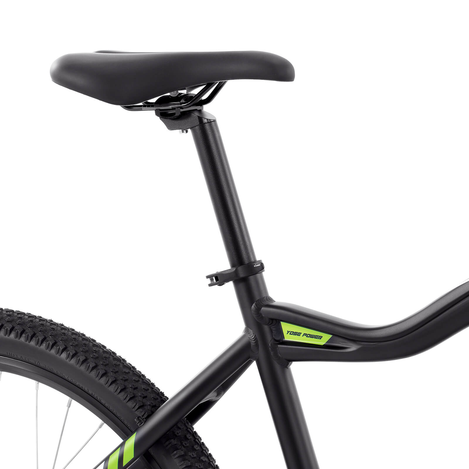 Vélo électrique Yose Power Mountain avec capteur de couple Summer B01-T GRN