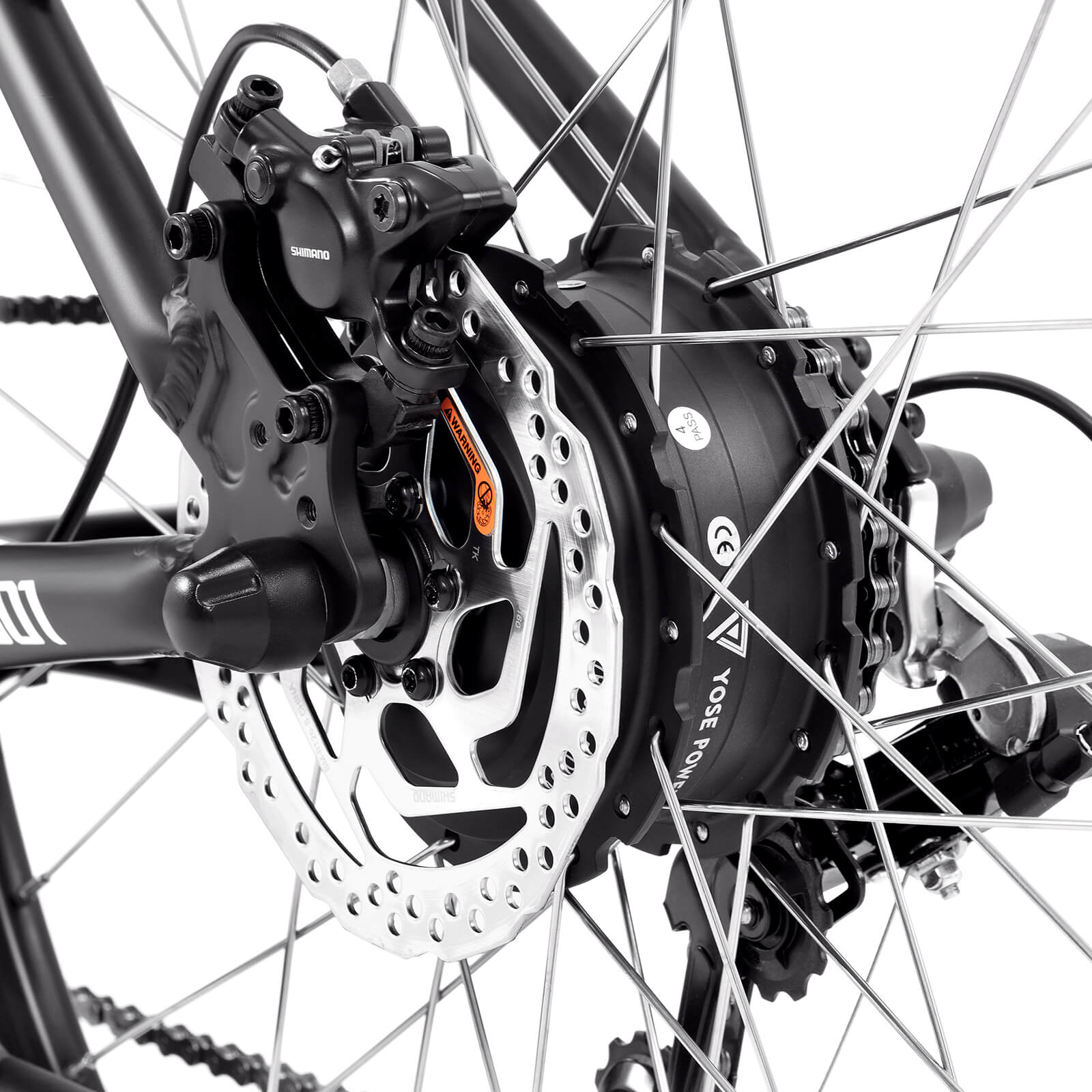 Vélo électrique Yose Power Mountain avec capteur de couple Summer B01-T GRN