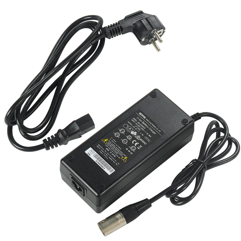 Electric Bike Battery Charger with 3-PINS Plug