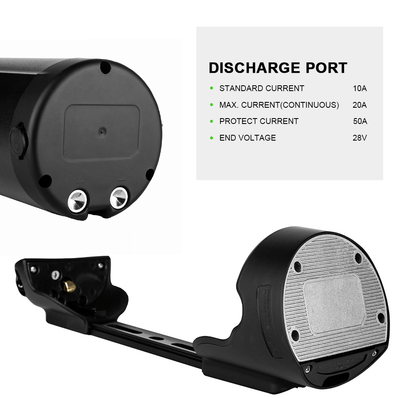 Bottle Battery discharge port