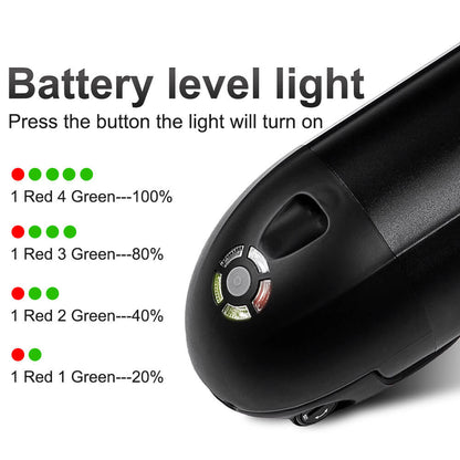 Bottle Battery level light